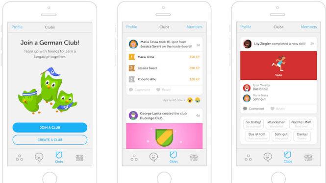                       Rủ bạn học tiếng Anh theo nhóm với Duolingo Clubs                  